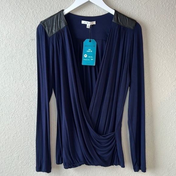 NWT CAbi Midnight in Paris Luxury Tee Style 953 Size M - Picture 2 of 16